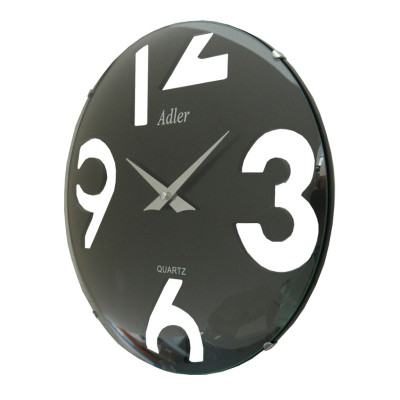 AER 155 Ronde klok zwart 