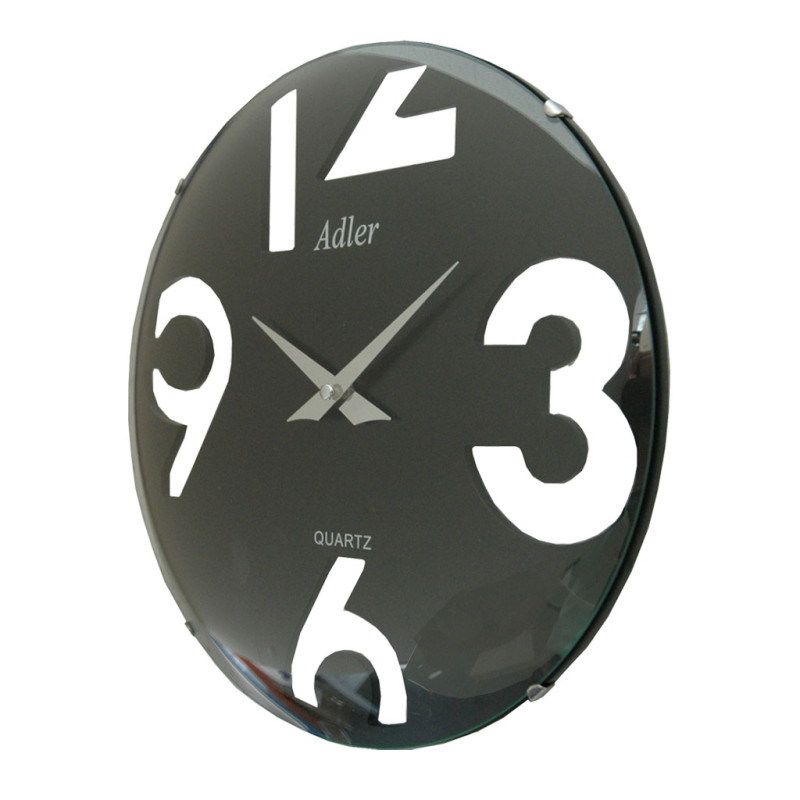 AER 155 Ronde klok zwart 