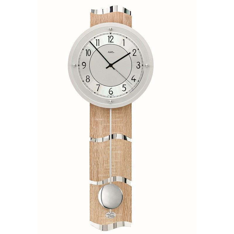 Designwandklok AM 45214 radio-control