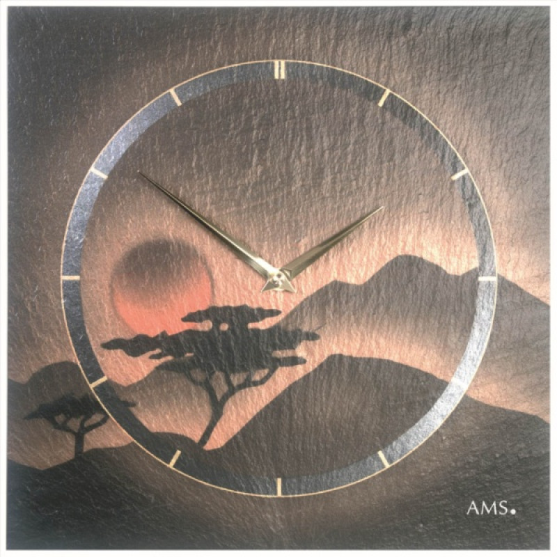 Wandklok natuursteen AM 49515