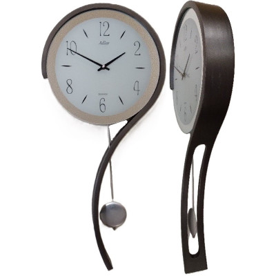 AEM216 wandklok antraciet
