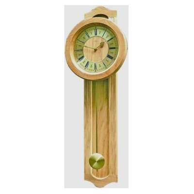 Wandklok Jeka BL3 blankeiken