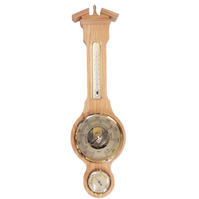 Banjo-barometer blank-eiken 6699-33
