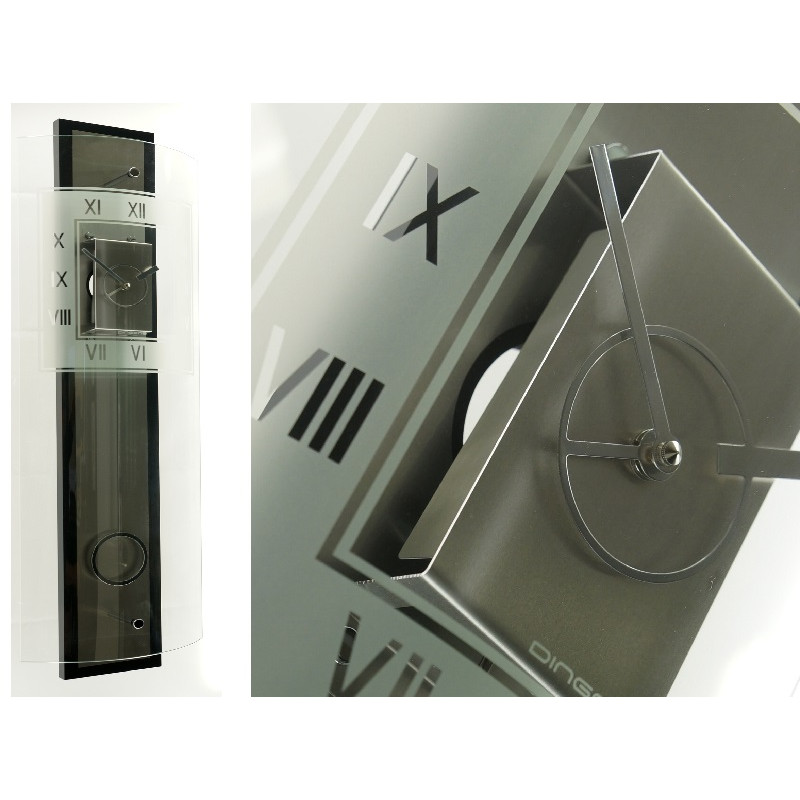 CL321.937ANT wandklok, antraciet