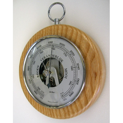 Barometer rond Fischer blankeiken