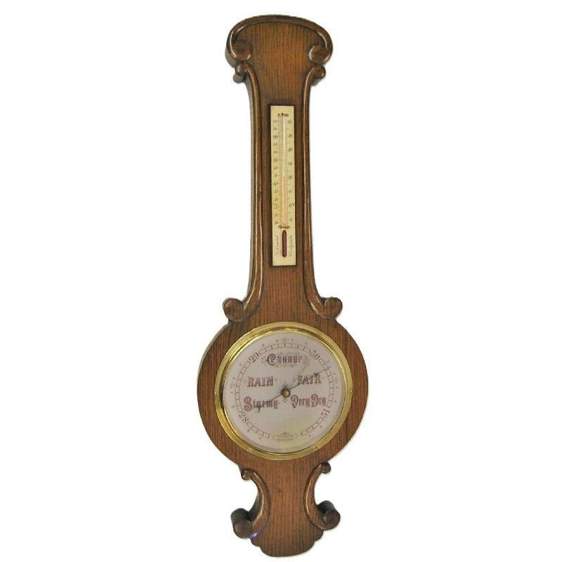 PT Engelse eiken barometer