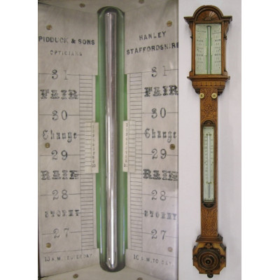 Stickbarometer Pidduck 