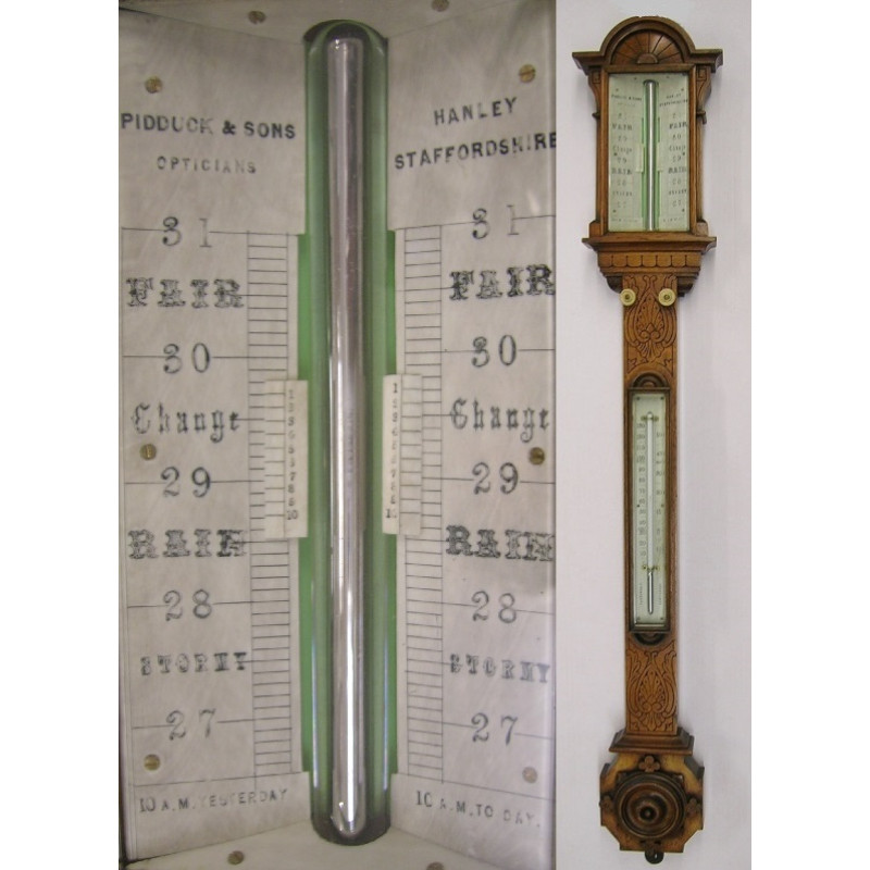 Stickbarometer Pidduck 