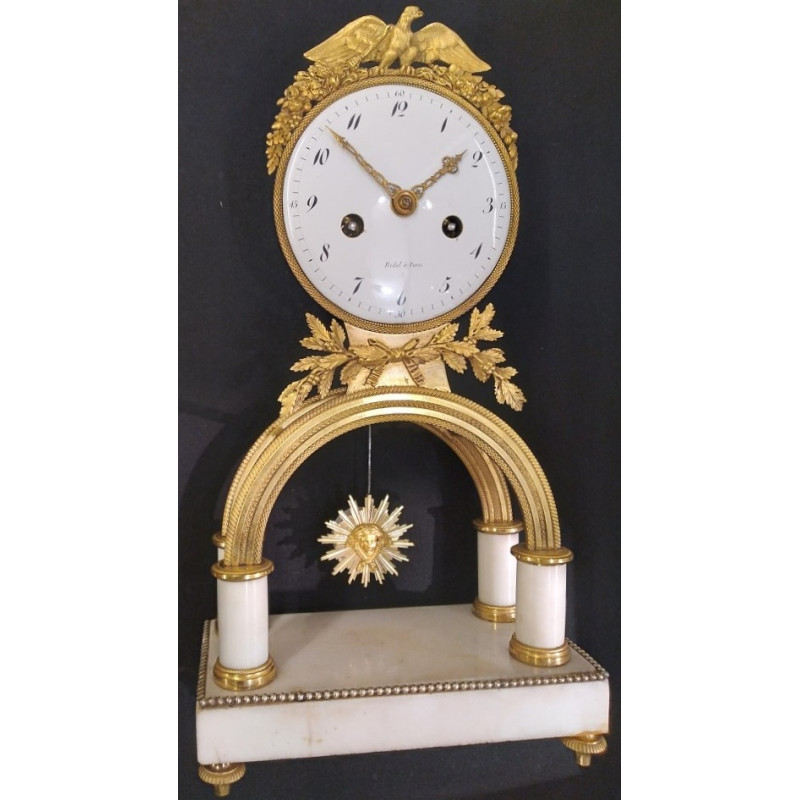 Skeleton clock Laurent Ridel Paris