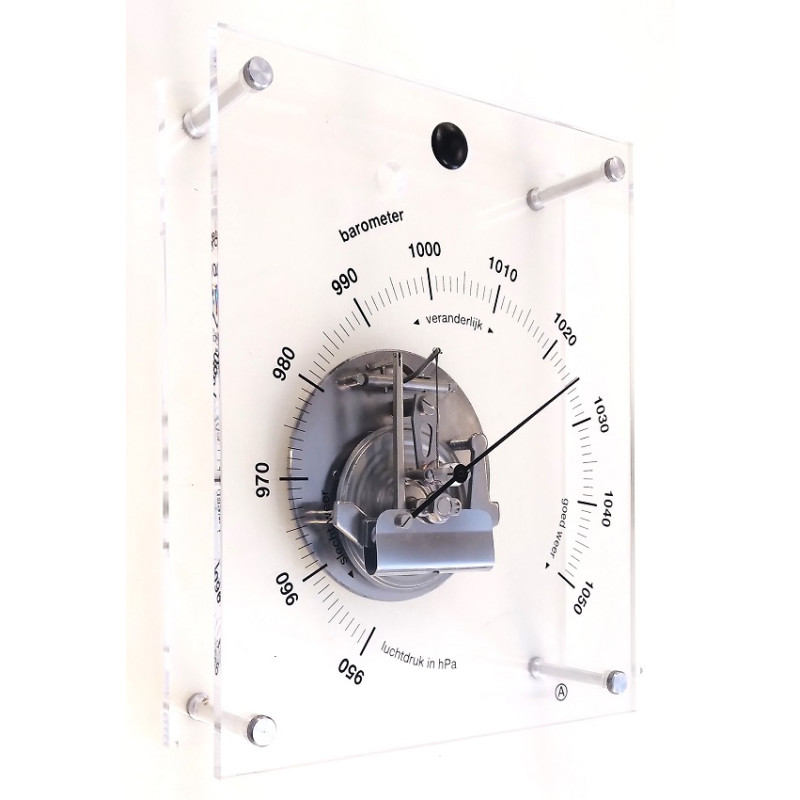 Plexiglas aneroïde barometer