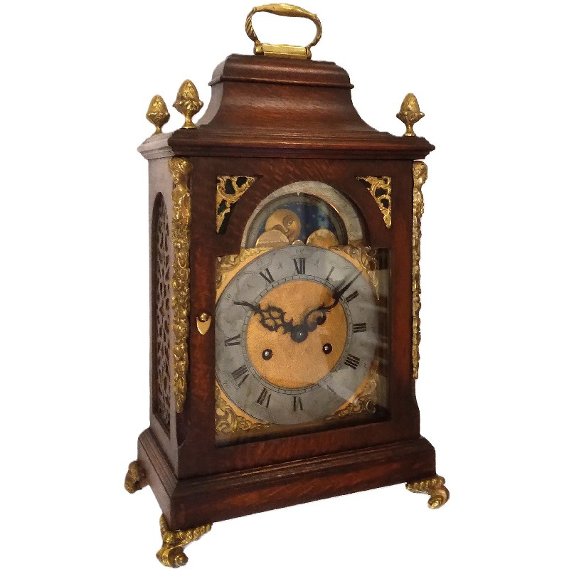Junghans tafelklok met handvat