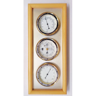 Blank houten weerstation 507BLS