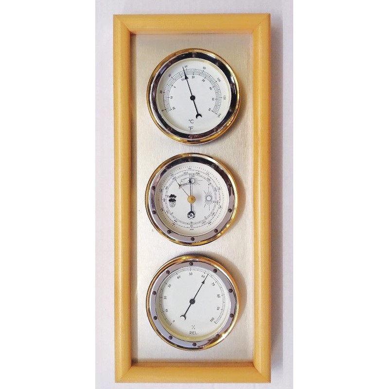 Blank houten weerstation 507BLS