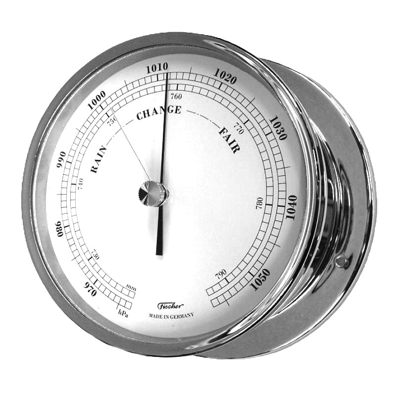 Fischer scheepsbarometer chroom WX